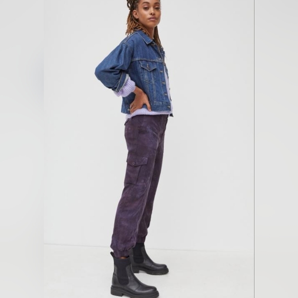 Anthropologie Cloth and Stone Deirdre tiedye pants size M - Picture 2 of 10